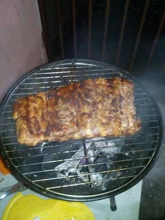Una foto de Rack de costillas de puerco