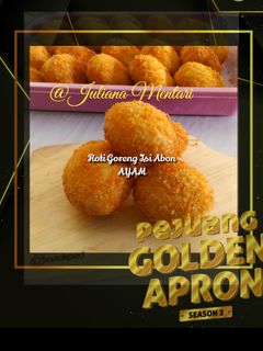 Foto resep Roti Goreng Isi Abon Ayam Part 1