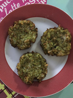 Una foto de Hamburguesa de brócoli