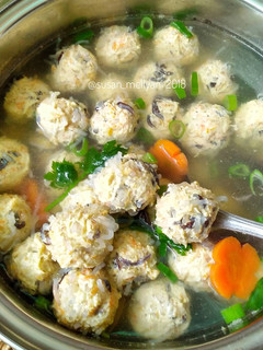 Foto resep Sup bakso serabut (bakso lohoa)