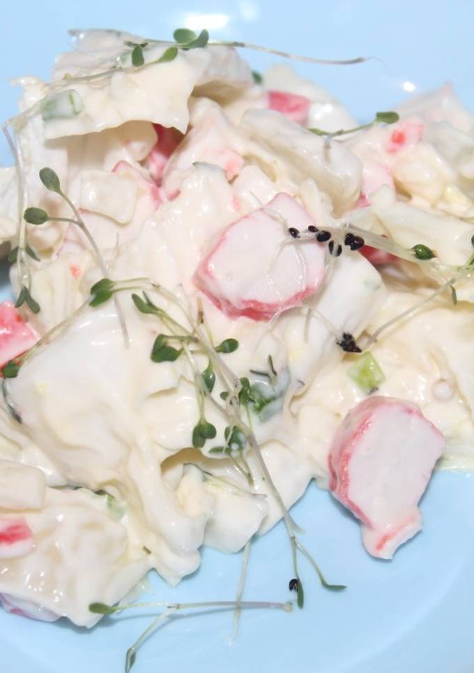 Салат з крабовими паличками
