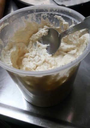 Una foto de Queso blanco casero