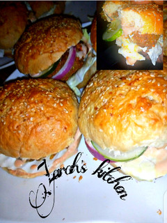 A picture of Beef burger.