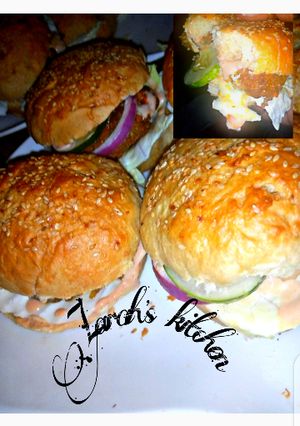 A picture of Beef burger.