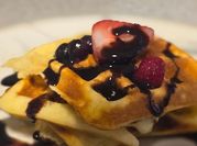 A picture of belgium waffles