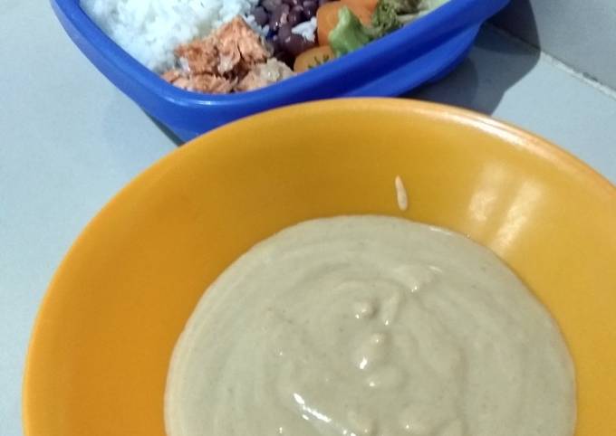 Bubur salmon MPASI 6bln