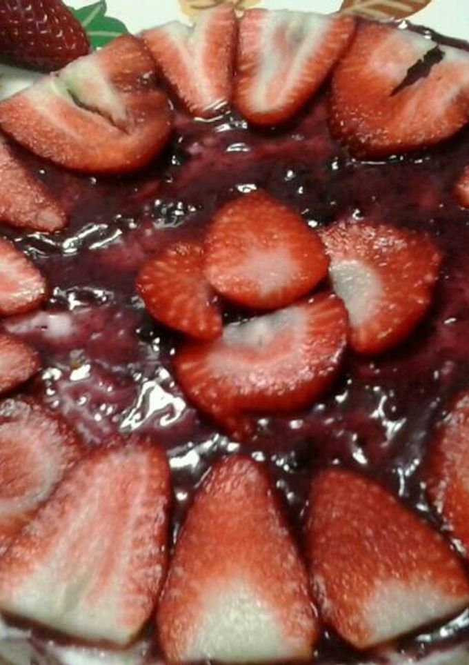 Una foto de Tarta de queso sin horno