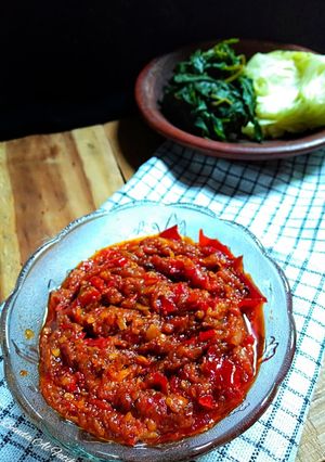 Foto resep Sambel goreng terasi gula merah