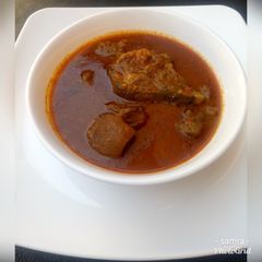 A picture of Dried okro soup.