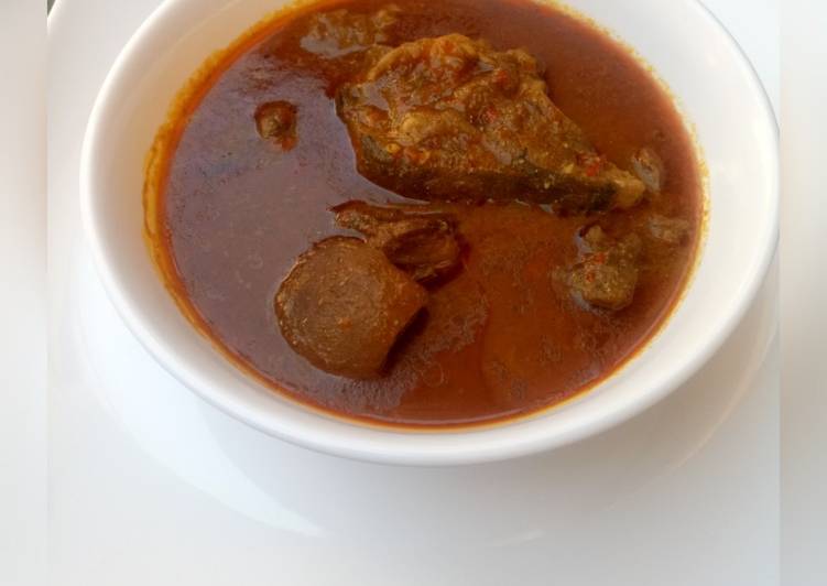 Recipe of Perfect Dried okro soup