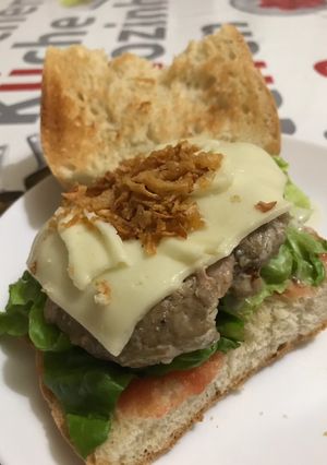 Una foto de Hamburguesa César