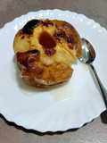 Manzanas asadas a la miel de romero y limón
