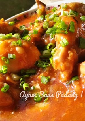 Foto resep Ayam Saus Padang