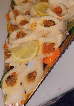 صورة لوصفة لفائف التوست
