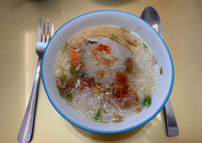 Kuah bakso bening iga sapi