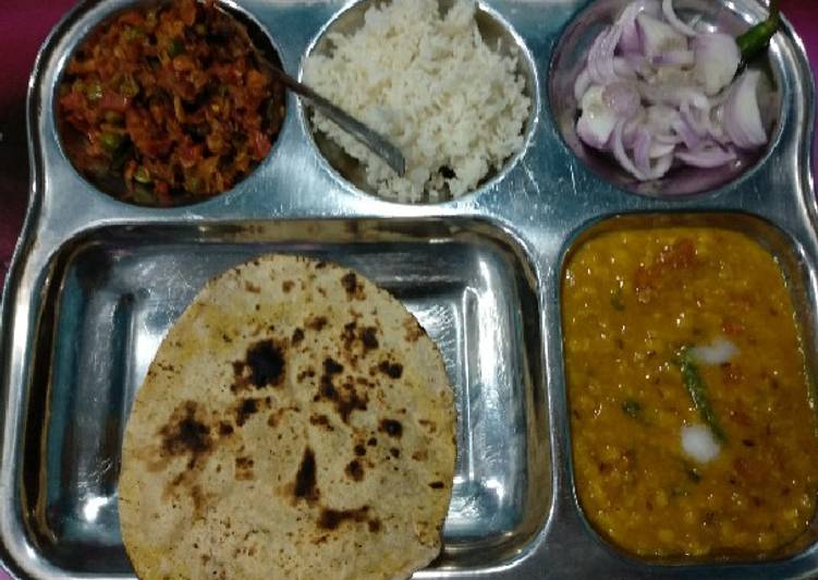 Recipe of Super Quick Homemade Proper thali