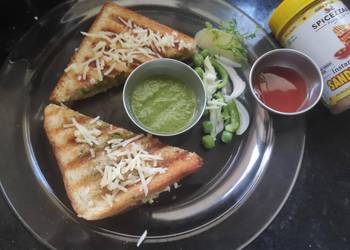 Ultimate Prepare Recipe Veg Cheese Grilled Sandwich  Delicious Perfect