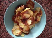 Una foto de chips freidora aire