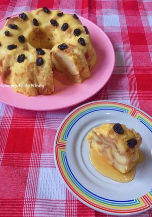 Foto resep Bread Pudding (Puding Roti Tawar)