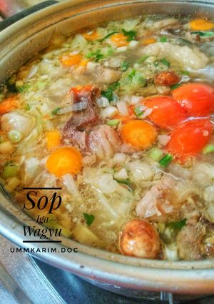 Foto resep Sop Iga Wagyu