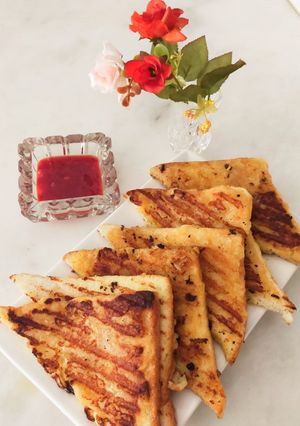 A picture of Potato french toast.
