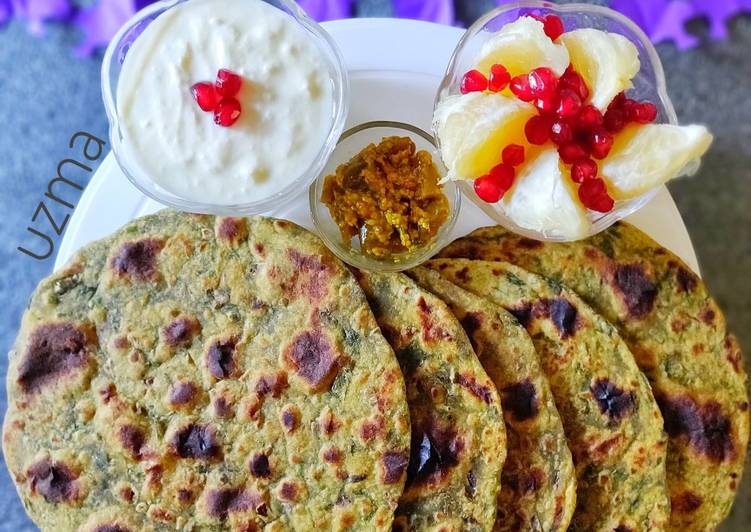 Palak Paratha