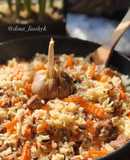 Плов в казане (грузинская кухня)