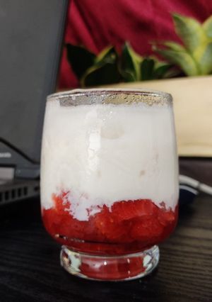 Foto resep Korean Strawberry Milk