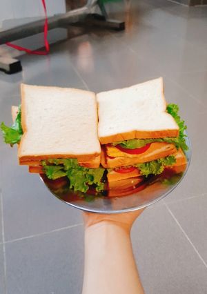 Hình của món Sandwich Trứng Pate Gan 🥪.