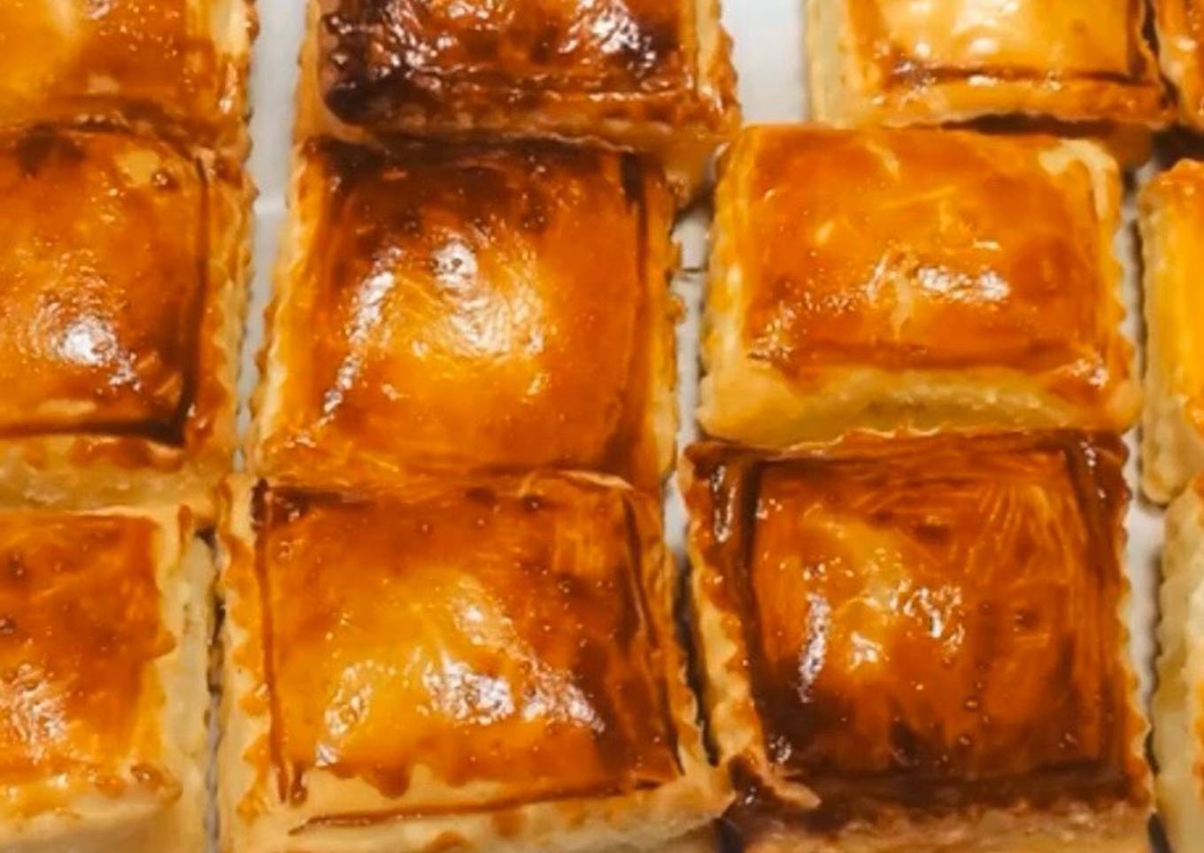 Feuilletés au poireau