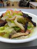Crab Stick, Shiitake Mushroom, and Napa Cabbage Stew