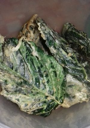 Foto resep Peyek Bayam