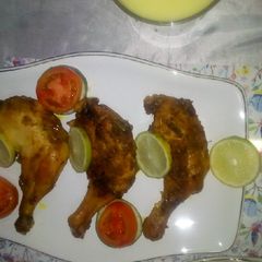 Grilled chicken A picture of Grilled chicken.