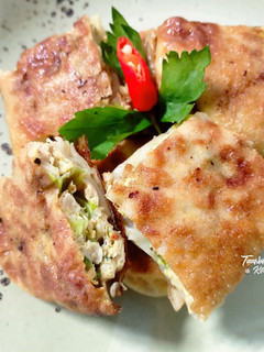 Foto resep Martabak Telur Jamur dan Usus Ayam