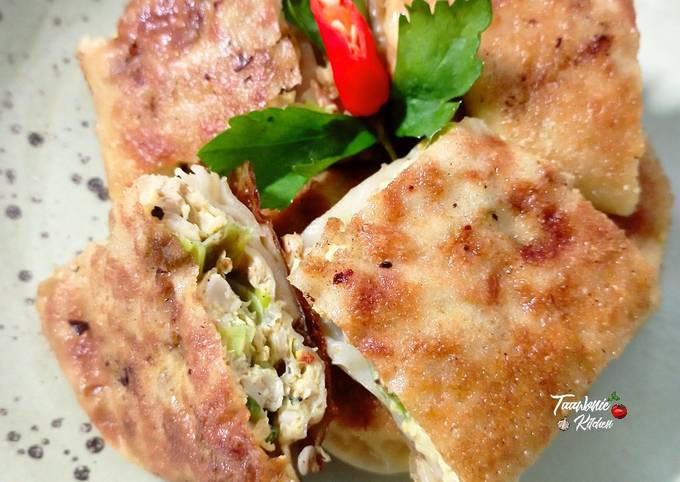 Resep Martabak Telur Jamur Dan Usus Ayam Oleh Taawonie Kitchen Cookpad