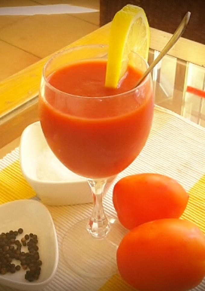 Una foto de Zumo de tomate