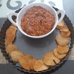 A picture of Mexican salsa.