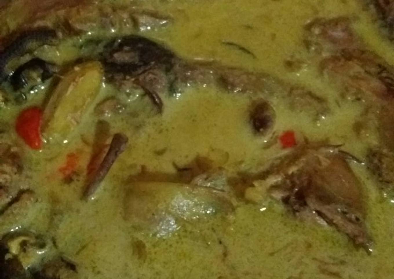 Bebek kuah lodho pedas