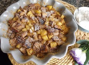Foto principal de Äppelpudding – Pudin sueco de manzana