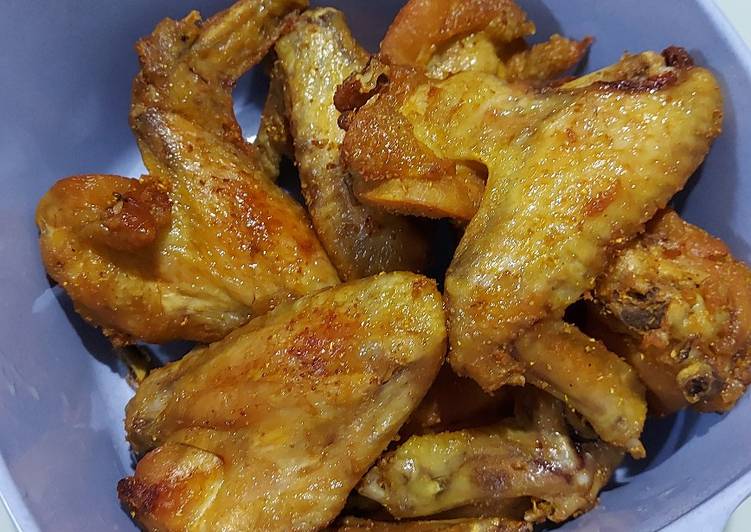 Resep Sayam Ayam Goreng a.k.a Fried Chicken Wings simpleeee yang Enak Banget