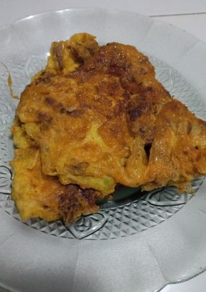 Foto resep Omelette daging rebus