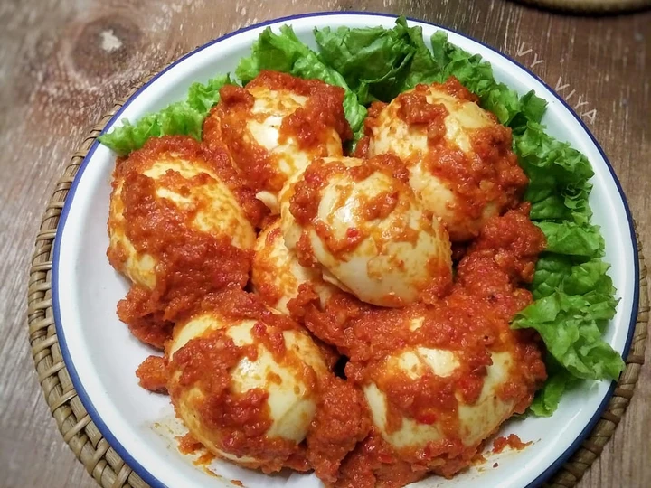 Cara Mudah Membuat Resep TELUR Bumbu LAPIS yang Lezat Anti Ribet, Uenak Banget