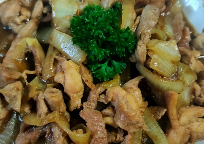 Resep Beef chicken teriyaki Resep Beef chicken teriyaki