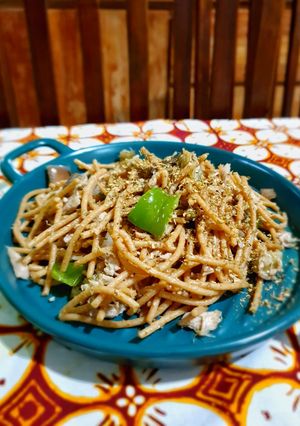 Foto resep Spaghetti gandum utuh dengan tuna