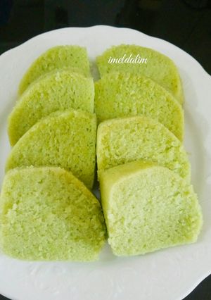 Foto resep Bolu Pandan Kukus #beranibaking