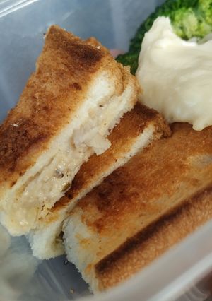 Foto resep MPASI BLW Buffalo Chicken Toast