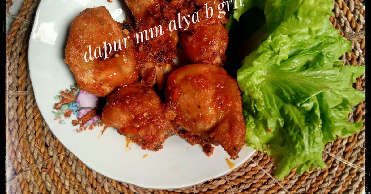 SAMBAL BALADO AYAM (edisi masakan padang)