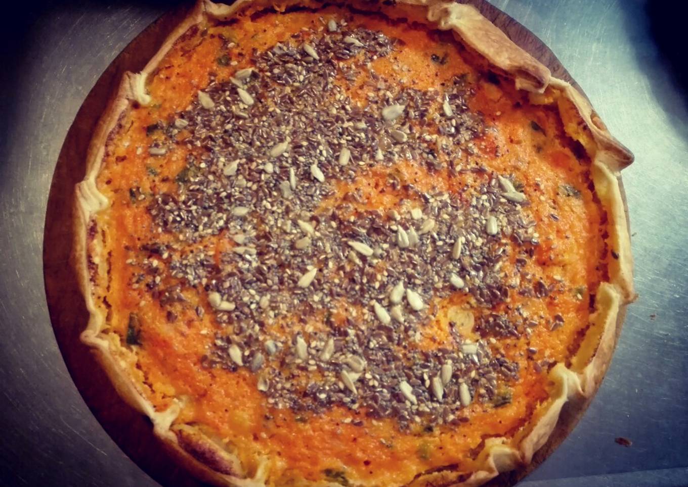 Tarta de calabaza (apto APLV)