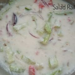 Salad Raita | Highway style Salad Raita A picture of Salad Raita | Highway style Salad Raita.