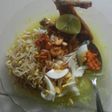 Soto ayam kuah kuning mantab